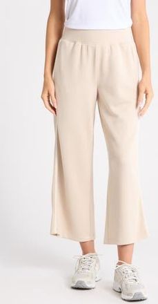 Yogalicious Bricia Piqu&eacute; Culottes in Mist Sand at Nordstrom Rack, Size X-Small