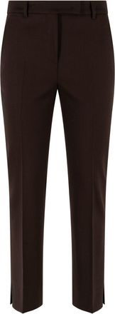 Incotex Straight-Leg And Mid-Rise Wool Tailored Trousers