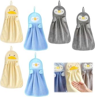 OEM 6 Toallas Suaves Y Adorables Con Forma De Animales, Toallas Infantiles, Toallas De Secado R&aacute;pido Para La Cocina O El Ba&ntilde;o