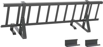 vidaXL Protecci&oacute;n De Nieve Para Techo Antracita 800 X 29,5 X 34,5 Cm Vidaxl
