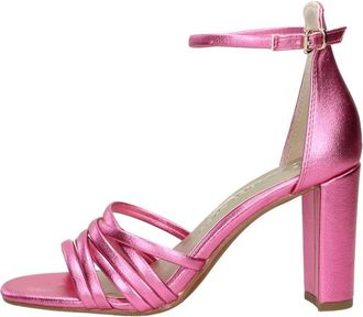 Marco Tozzi Sandalen met hoge hak - Dames - Sandalen met hakken - Roze - 36 EU - Schoenen