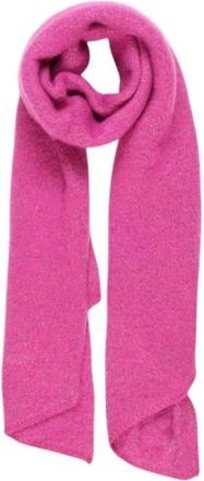 Pieces Roze Metallic Acryl Sjaal - Dames - Sjaals - Roze - ONE Size - Polyester - Accessoires