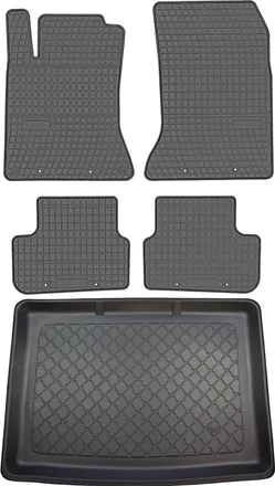 OEM Juego De Alfombrillas De Goma Para Coche Y Alfombrilla Para Maletero Para Mercedes Clase B W246 (de Octubre De 2011 A Diciembre De 2018)