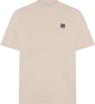 Maison Kitsun&eacute; T-Shirts - Heren - T-shirts - Beige - M - Tops