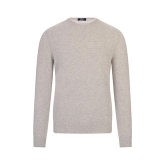 Fedeli Cashmere Knitwear, male, Brown, Size: 2XL Argentina Persia Pullover