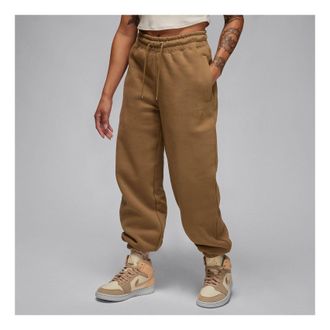 Nike Jordan (WMNS) Air Jordan Flight Pants Brown Kelp FB5114-395