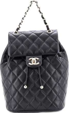 Chanel Urban Spirit NM Quilted Caviar Mini backpack - Nero
