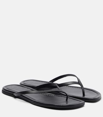Staud Freja leather thong sandals