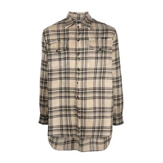 Uma Wang Hombre, Camisas, Beige, Talla: S