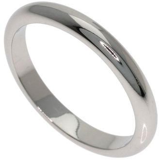 Bulgari Platinum Platinum 950 Band Ring (Pre-Owned)