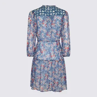 Rixo Womens Dresses Blue Daisy Trail _vi