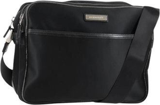 Burberry Pre-owned Nylon shoulder-bags - Dames - Vintage Schoudertas - Zwart - ONE Size - Nylon - Vintage