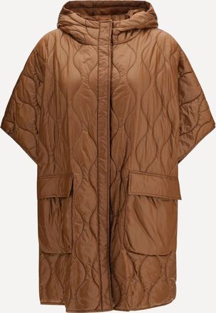 Woolrich Quilted Urban Light Nylon Cape Female XXS-XS
