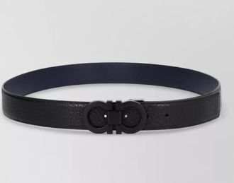 Ferragamo reversible textured belt adjustable length