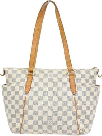 Louis Vuitton Pre-owned Tote Bags, female, White, Size: ONE SIZE Pre-owned Totally Handbag