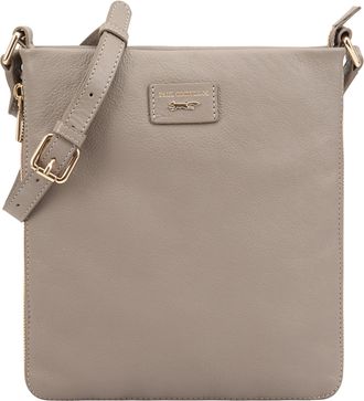 Paul Costelloe Womens Laterale Brown Leather Cross Body Bag - One Size