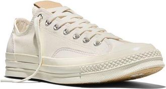 Converse Gender Inclusive Chuck Taylor All Star Low Top Sneaker in Egret/Egret/Hay Day at Nordstrom, Size 6.5