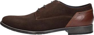 Bugatti Geklede Lage Schoenen - Heren - Nette schoenen - Bruin - 45 EU - Leer - Schoenen