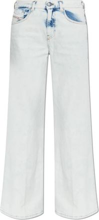 Diesel Bootcut Denim Broek - Dames - Flared Jeans - Blauw - W30 L32 - Denim - Jeans