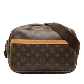 Louis Vuitton Pre-owned Cross Body Bags, female, Brown, Size: ONE SIZE Pre-owned The Reporter PM