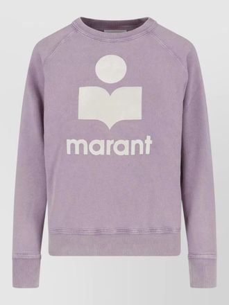Isabel Marant sweatshirt raglan sleeves ribbed cuffs hem