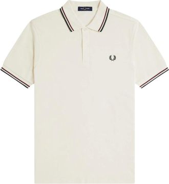 Fred Perry M3600 Polo - Heren - Polos - Wit - XS - Katoen - Tops