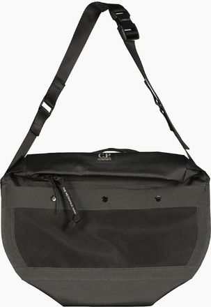 C.P. Company Mens Metropolis Rubber Reps Shoulder Bag - Black - Size: UNI