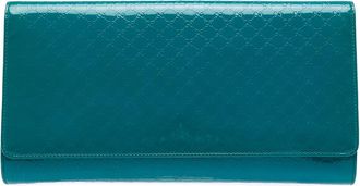 Gucci Pre-owned Gucci Microguccissima Patent Broadway Clutch Ladies YXIRMIPO0LC8EL6X