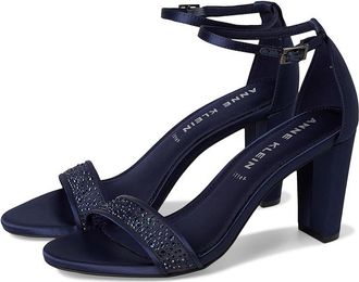 Anne Klein Kourtney-C Womens Sandals Navy Crystal : 9.5 M, Synthetic