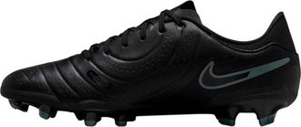 Nike Unisex voetbalschoenen voor volwassenen: Tiempo Legend 10, van leer, voor harde ondergrond (Zwart, Groen)