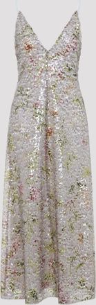 Alberta Ferretti Alberta Ferretti pailetten lange jurk