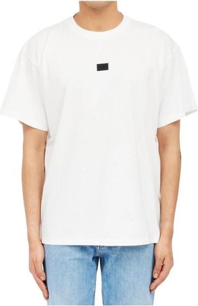 Maison Margiela Numeric Logo T-shirt - Heren - T-shirts - Wit - S - Katoen - Tops