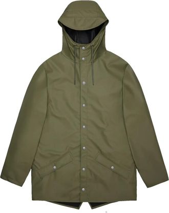 Rains Classic Jacket - Heren - Regenjassen - Groen - XL - Jassen