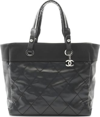 Chanel Borsa tote MM Paris Biarritz - Nero