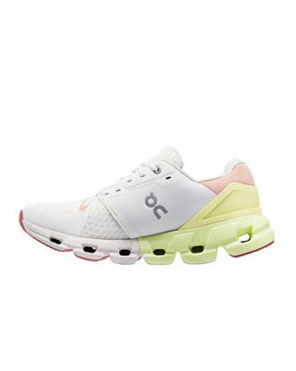 On Womens Cloudflyer 4 Running Shoes In Whitelhay