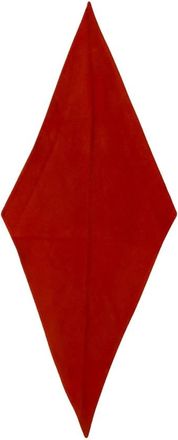 Rier Accessoires, Heren, Oranje, ONE Size, Wol, Losange Mini Sjaal