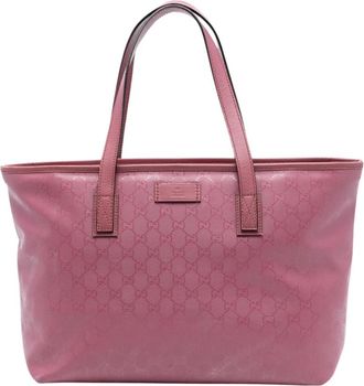 Gucci Pre-owned Tote Bags, female, Pink, Size: ONE SIZE Pre-owned Tote Bag