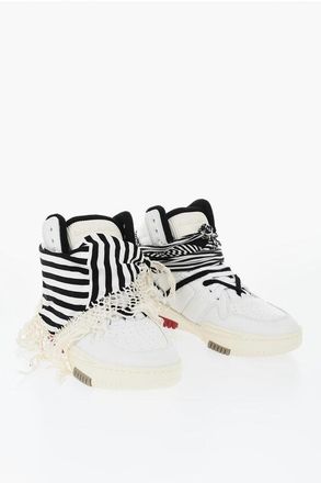 Saint Laurent Leather High-Top Sneakers BANDANA size 41,5