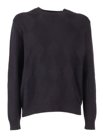 Ballantyne Textured Round Neck Sweater