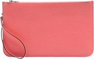 Louis Vuitton Pre-owned Vintage Epi Leather Pouch - Dames - Vintage Clutch - Roze - ONE Size - Leer - Vintage