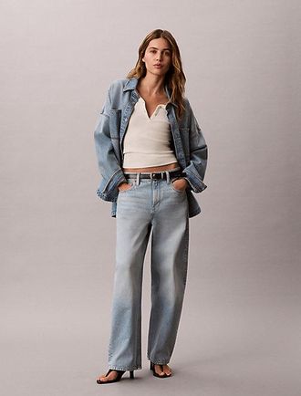 Calvin Klein Relaxed Barrel Jeans