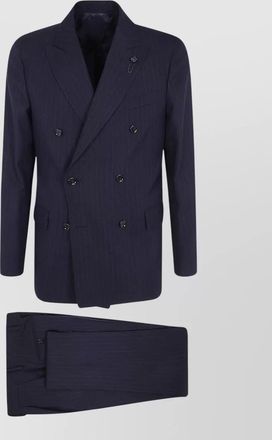 Lardini virgin wool double breasted coat