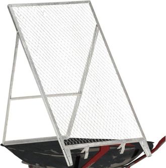 vidaXL Setaccio per Giardino in Acciaio Zincato - Vidaxl