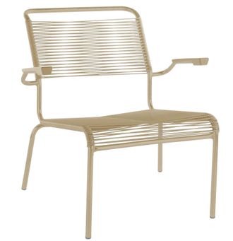 Schubiger M&ouml;bel Spaghetti-Lounger S&auml;ntis mit Armlehnen