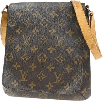 Louis Vuitton Pre-owned Cross Body Bags, female, Brown, Size: ONE SIZE Pre-owned Vintage Cross Body Bag