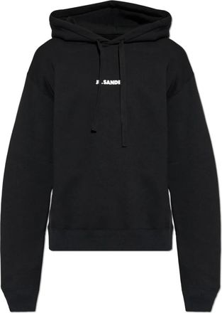 Jil Sander De Hoodie - Heren - Hoodies - Zwart - L - Katoen - Hoodies & sweatvesten