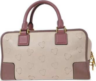 Loewe 2011 Amazona 28 leather tote bag - Neutrals
