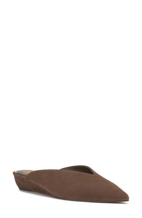 Vince Camuto Vinia Pointed Toe Wedge Mule in Toasted Taupe at Nordstrom, Size 9.5