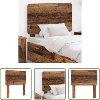 vidaXL Testiera in legno multistrato - Testiera Legno vecchio 80 cm Legno multistrato