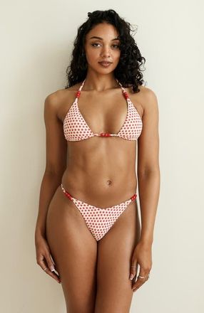 Dippin' Daisy's Swimwear Fiji Thong Bikini Bottom in Rockstar at Nordstrom, Size X-Large